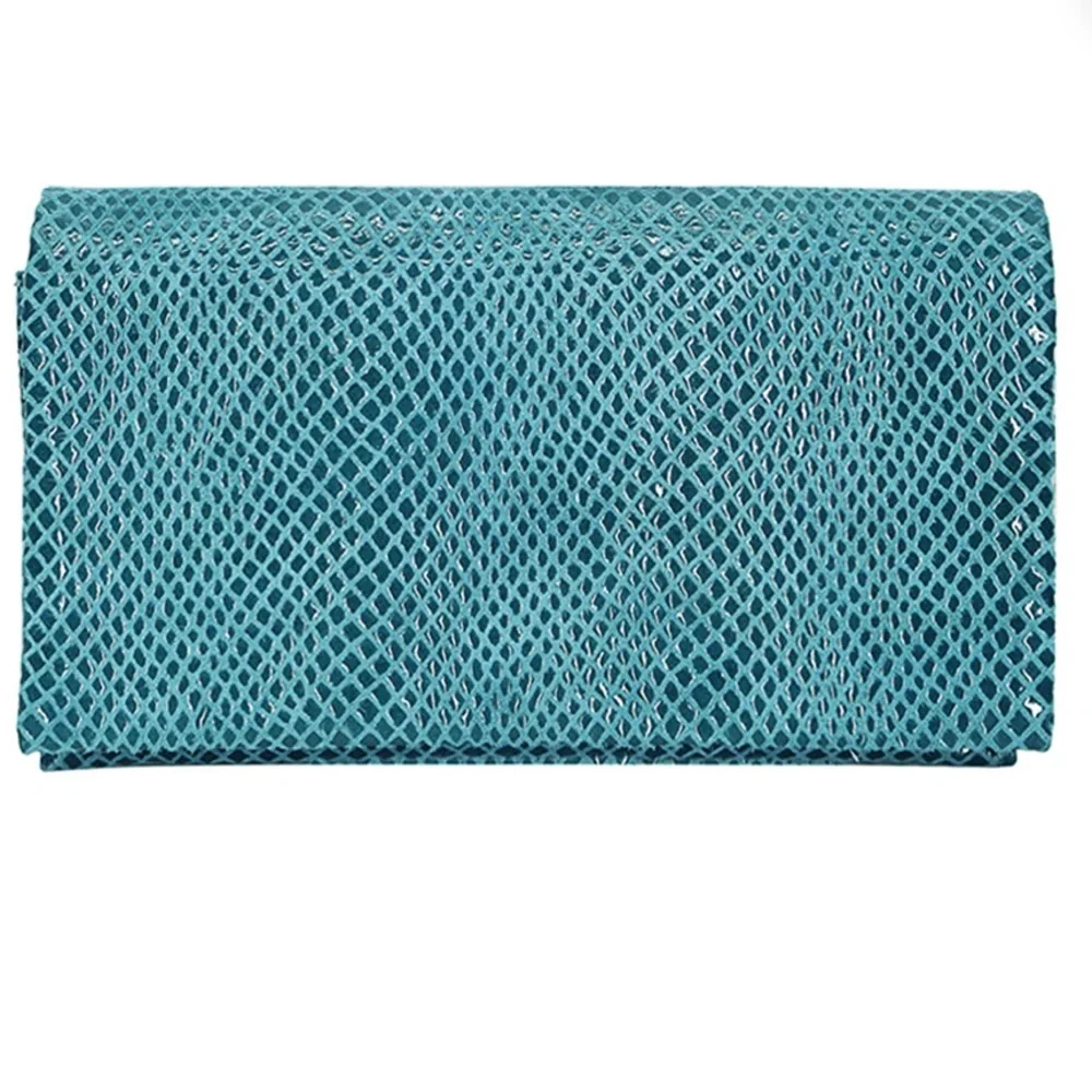 Latico Leathers Gio Leather Wallet In Turquoise - Picture 2 of 10